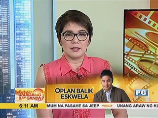 Coco Martin, pinangunahan ang 'Oplan Balik Eskwela' sa isang paaralan