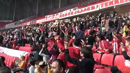 Samsunspor - Şanlıurfaspor maçında çok güzel görüntüler