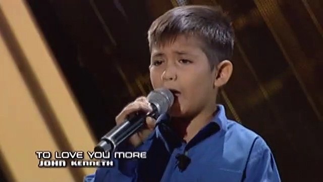 The Voice Kids Philippines 2016 Blind Auditions: To Love You More by John Kenneth