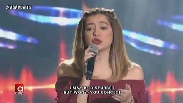 Sue, Ronnie, Ylona, Bailey, Kristel, CJ, Loisa and Inigo in a kilig overload prod number