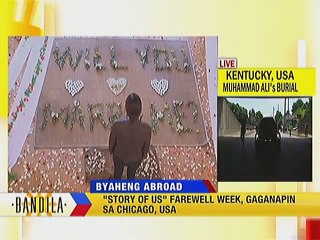 Story of us farewell week, gaganapin sa chicago, USA