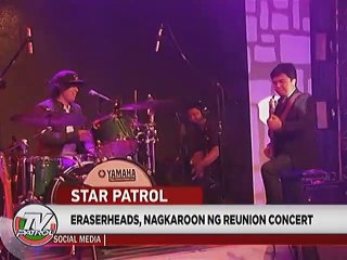 Eraserheads, nagkaroon ng reunion concert