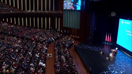 Emine Erdoğan: 'İslam dininin kadın katliamlarının ve şiddetin kaynağı olarak işaret edilmesine asla tahammül gösteremeyiz' - ANKARA