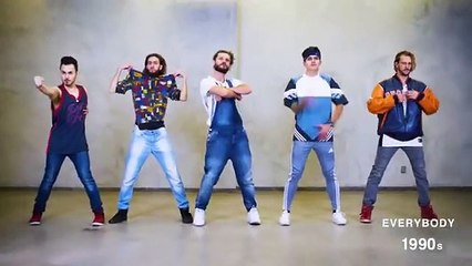 L'évolution de la danse de 1950 à 2019