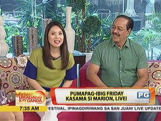 Pumapag-ibig Friday kasama si Marion, live!