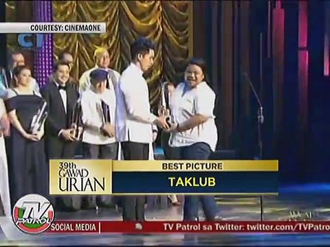 John Lloyd Cruz, panalo ng kanyang pinakaunang Urian Best Actor