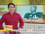 Kobe Bryant, enjoy sa muli niyang pagbisita sa Pilipinas