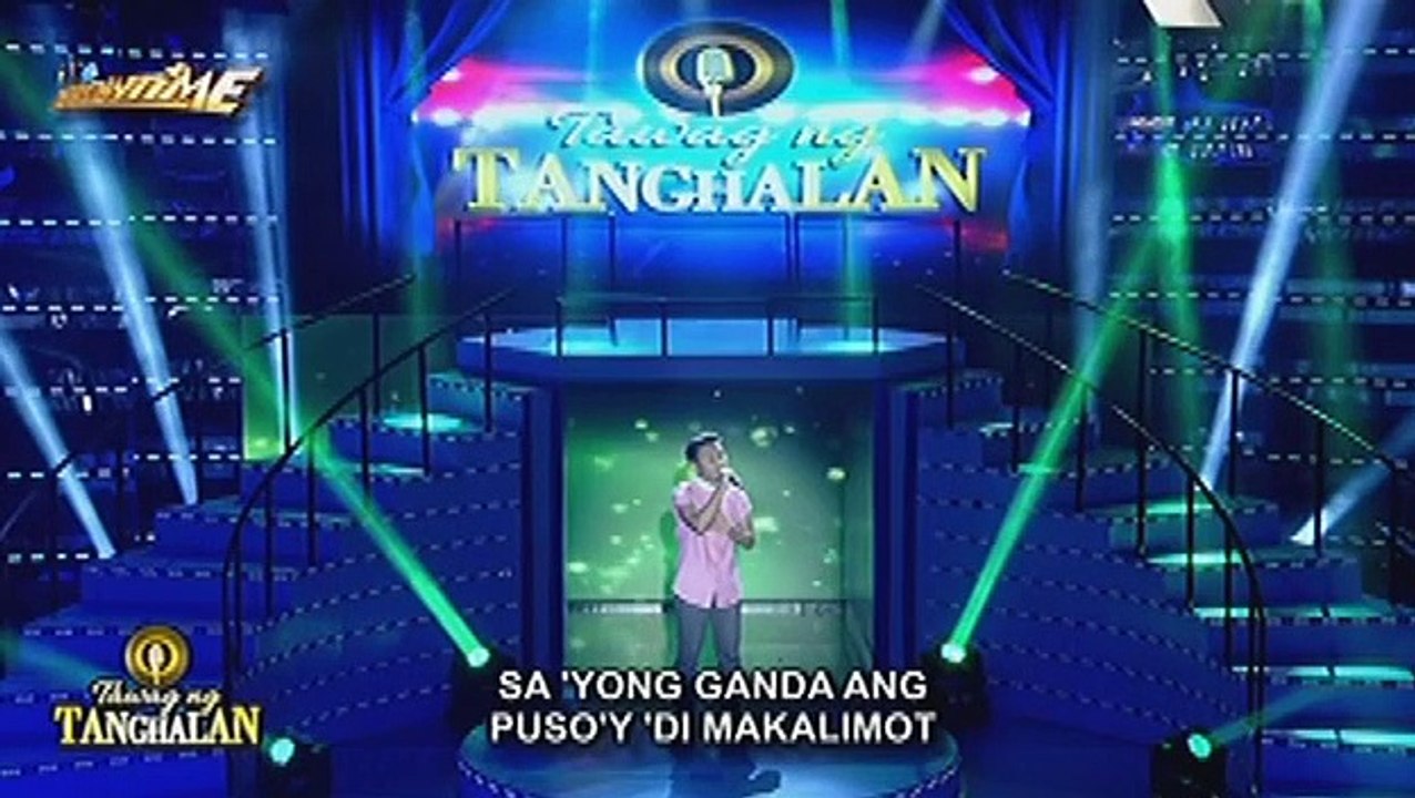 Mindanao contender Nielroy Medina sings Dadalhin