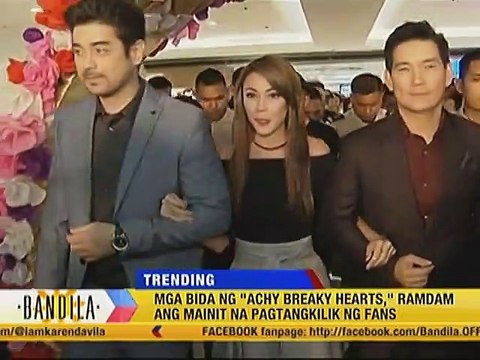 Mga bida ng 'Achy Breaky Hearts,' ramdam ang mainitna pagtangkilik ng fans