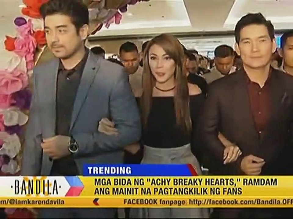 Mga bida ng 'Achy Breaky Hearts,' ramdam ang mainitna pagtangkilik ng fans