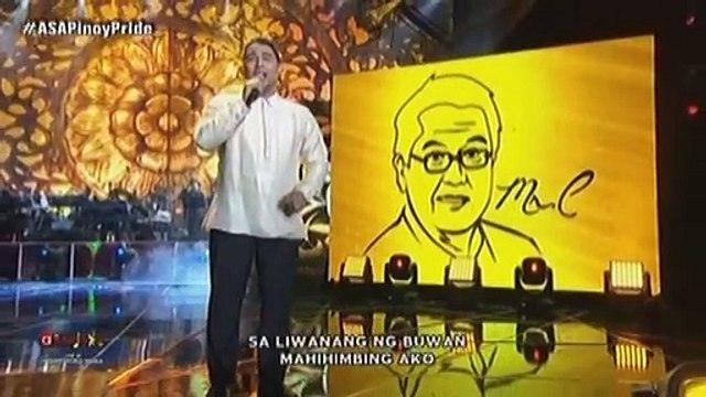 Ogie together with Jed, Erik and Angeline sing Iduyan Mo on #ASAPinoy