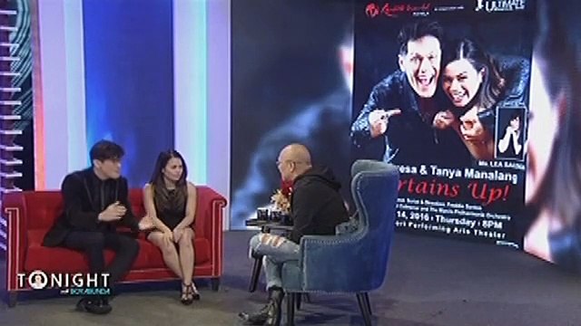 Mig Ayesa explains what his show Curtains Up with Tanya Manalang is about