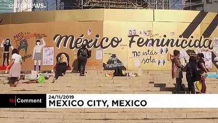 Mexiko: Protest gegen Gewalt gegen Frauen