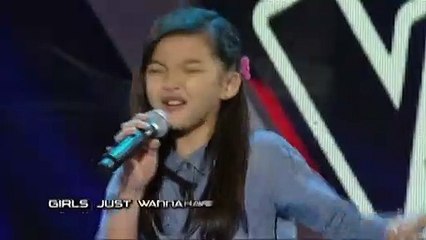 The Voice Kids Philippines Blind Auditions 2016: ""Girls Just Wanna Have Fun"" by Kaisha