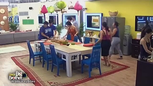 Lucky Celeb Housemates, nagsimula na sa kanilang Tatlong Bibe task