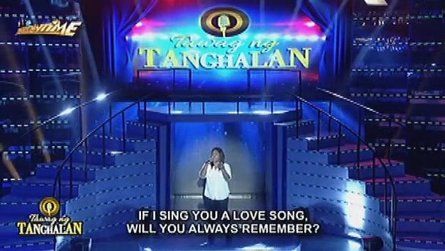 Luzon contender Leah Congreso sings Bonnie Tyler's If I Sing You A Love Song