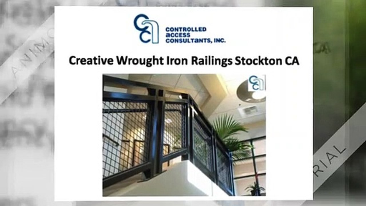 Creative Wrought Iron Railings Stockton CA