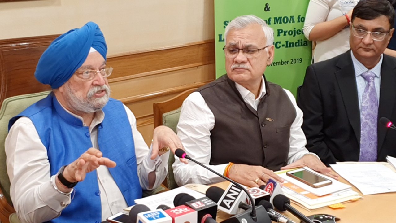 Hardeep Singh Puri slams Kejriwal over unauthorized colonies