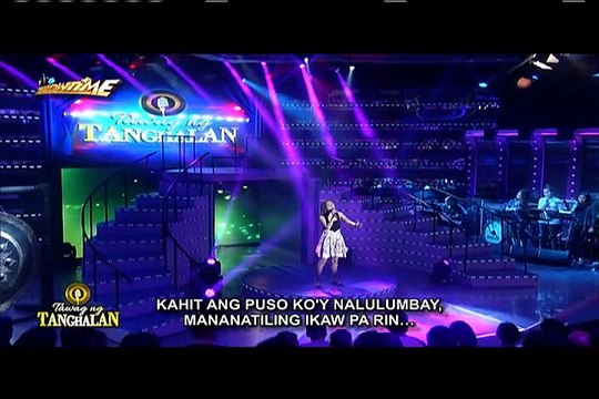 Mindanao contender Janeth Siga sings Carol Banawa’s Panunumpa