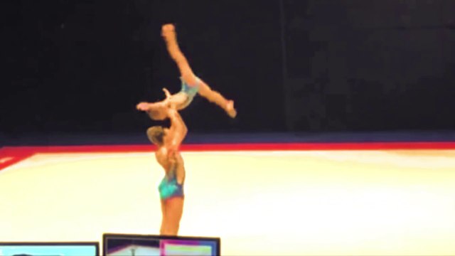 Members of South Tyneside Gymnastics in action