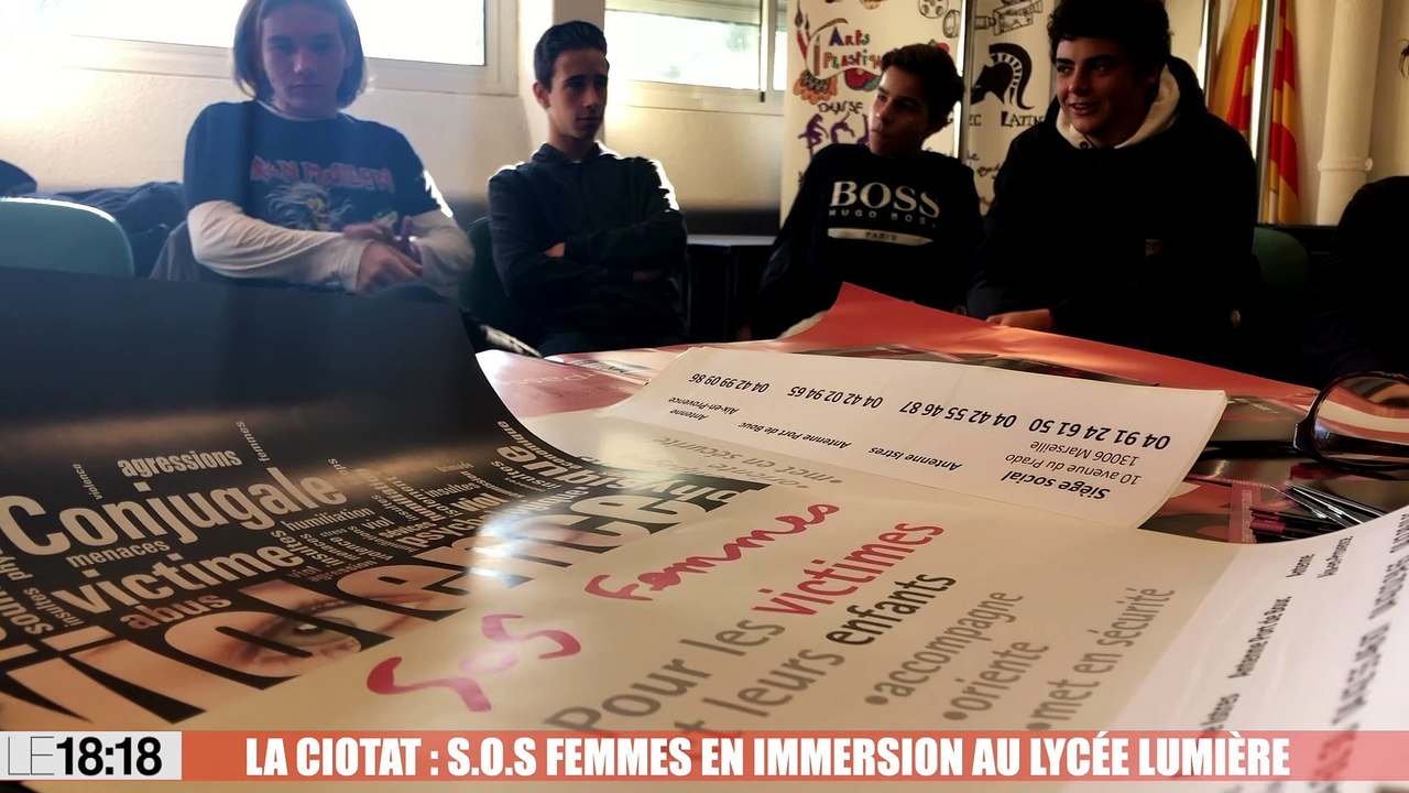 Les violences conjugales abordées au lycée Lumière