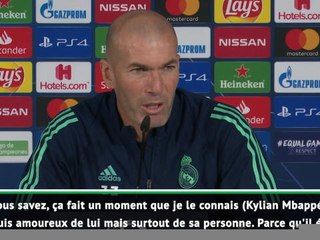 Groupe A - Zidane : "Je suis amoureux d'Mbappé"