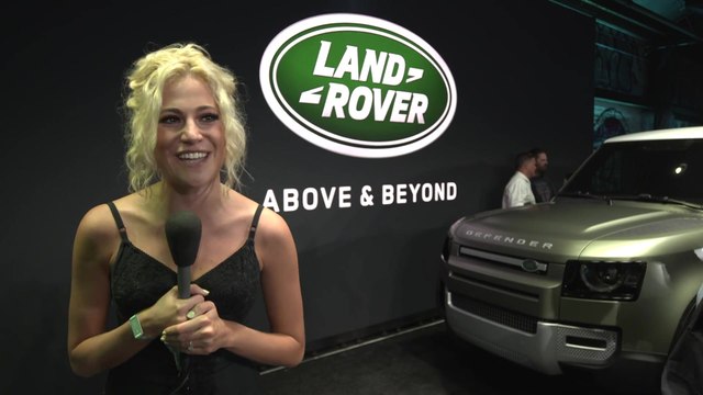 New 2020 Land Rover Defender at the 2019 LA Auto Show - Pixie Lott