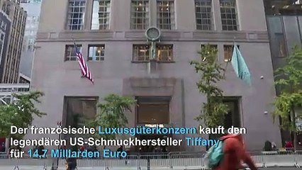 LVMH kauft Juewlier Tiffany für 14,7 Milliarden Euro