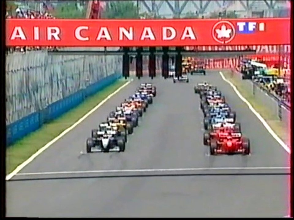 Formule 1 - Grand Prix Canada - départ - 1999