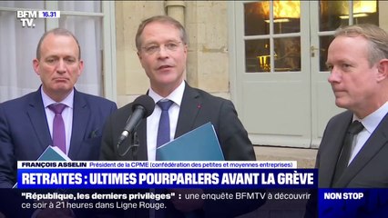 Video herunterladen: Les partenaires sociaux continuent de dénoncer le flou du gouvernement autour de la réforme des retraites