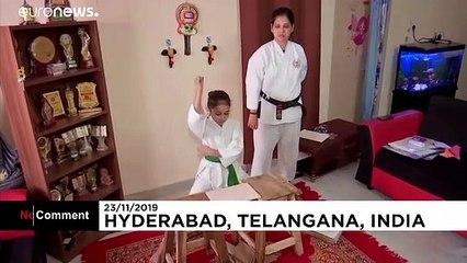 En Inde, une jeune fille établit deux records du monde