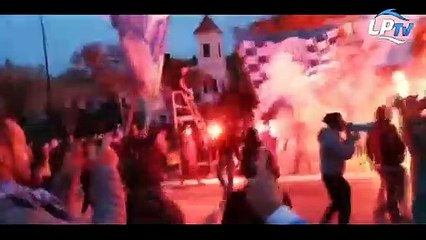 Dans le cortège des supporters OM-Lyon 101119 partie 3
