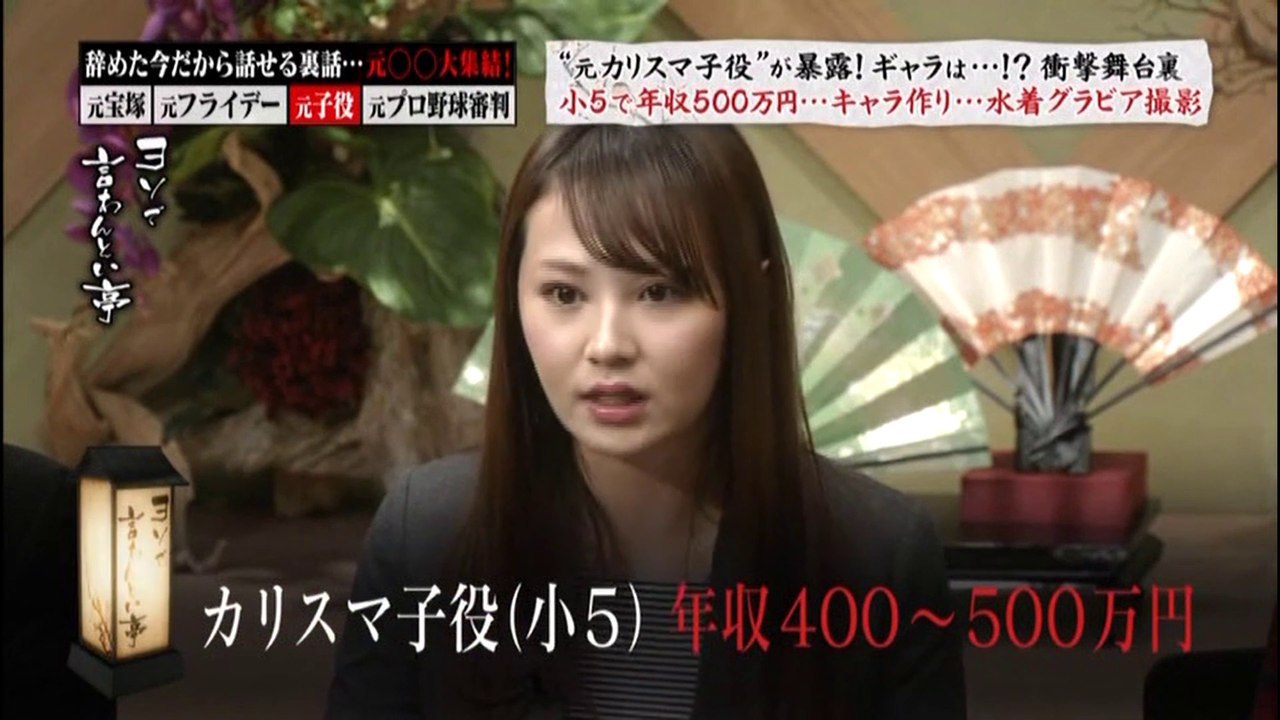 元カリスマ子役 裏事情