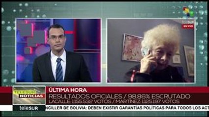 Morales: alienta que grupos sociales uruguayos enfrenten a la derecha