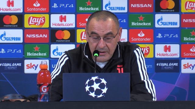 Sarri reveals positive relationship with Juventus players
