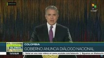 Conexión Global: Colombia: gobierno anuncia diálogo nacional