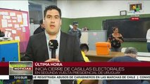 Inicia el cierre de centros de votación de balotaje uruguayo