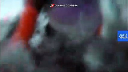 Watch: Dramatic footage shows diver rescuing baby girl from frozen sea