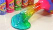 Learn Colors Slime Mixing All Colors Slime Water Clay DIY Toys For Kids