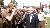 Piñera presenta medidas para restablecer el orden