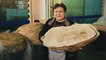 How lavash bread is made in Armenia