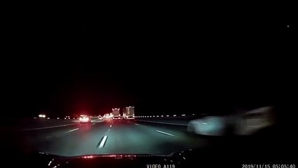 Car Can't Make Tight Squeeze