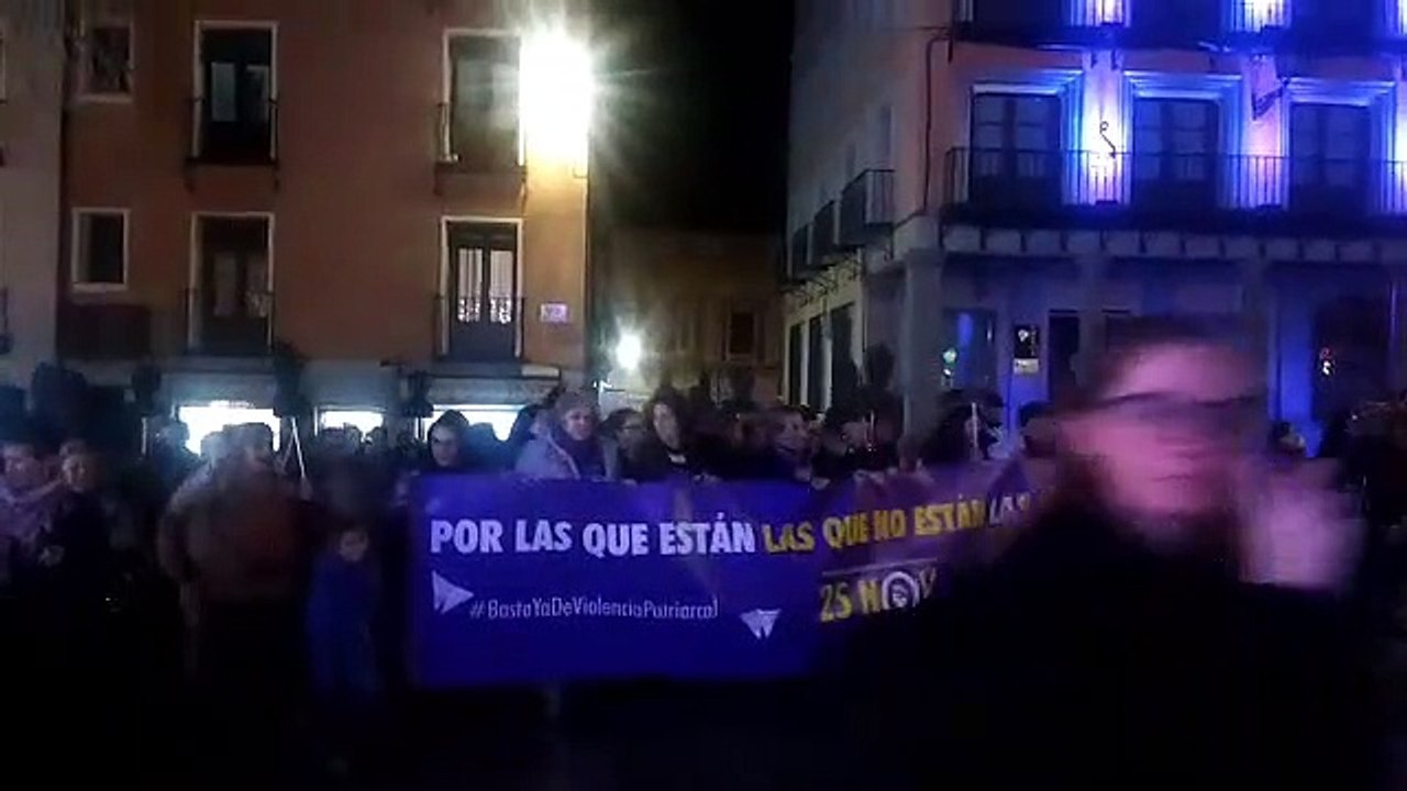 Manifestación del 25N en Toledo