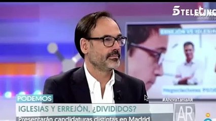 Ana Rosa: "Errejón es como la amiga fea que al final se lleva el gato al agua"