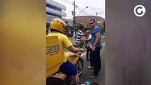 Policiais ameaçam motociclistas durante manifestação em Vitória