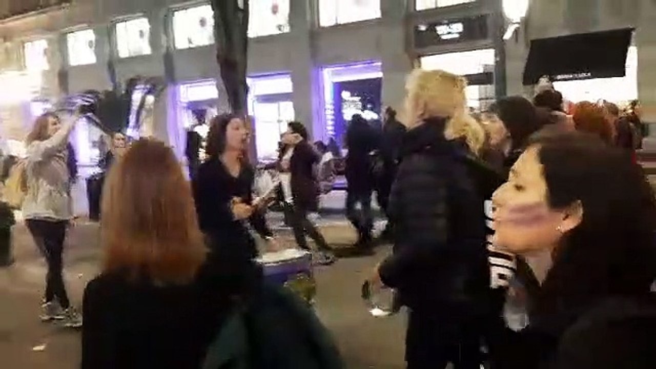Manifestación del 25N en Bilbao