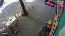 Robó una bicicleta de un kiosco de plaza San Martín