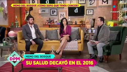 La lucha contra el cáncer de Memo del Bosque