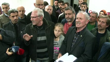 Jet Fadıl Caprice Gold'a geldi, mağdurlar inşaata akın etti