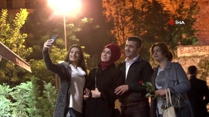 (İSTANBUL)İstanbul'un simgeleri Kadına Şiddete karşı 'Turuncu'ya büründü